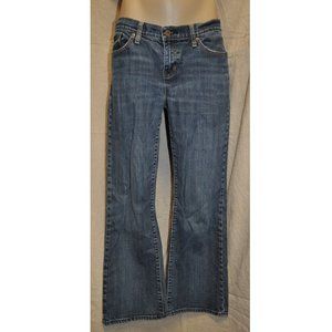 3 for $24 - gap 1969 womens blue jeans boot cut stretch sz 8 A (49)